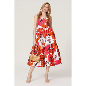 Women's Tanya Taylor Floral Sleeveless Midi Dress